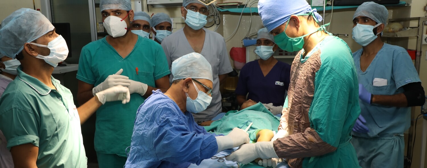 Polio corrective surgeries