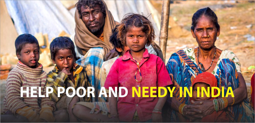 Help poor and needy in india