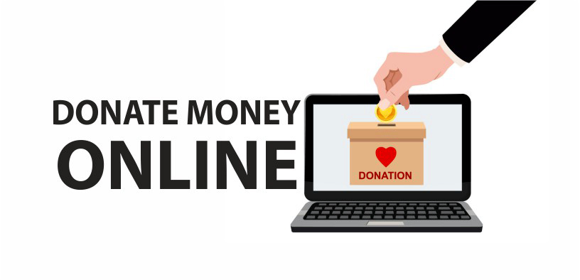 Donate money online