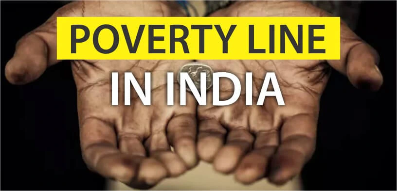 What is the poverty line in India?