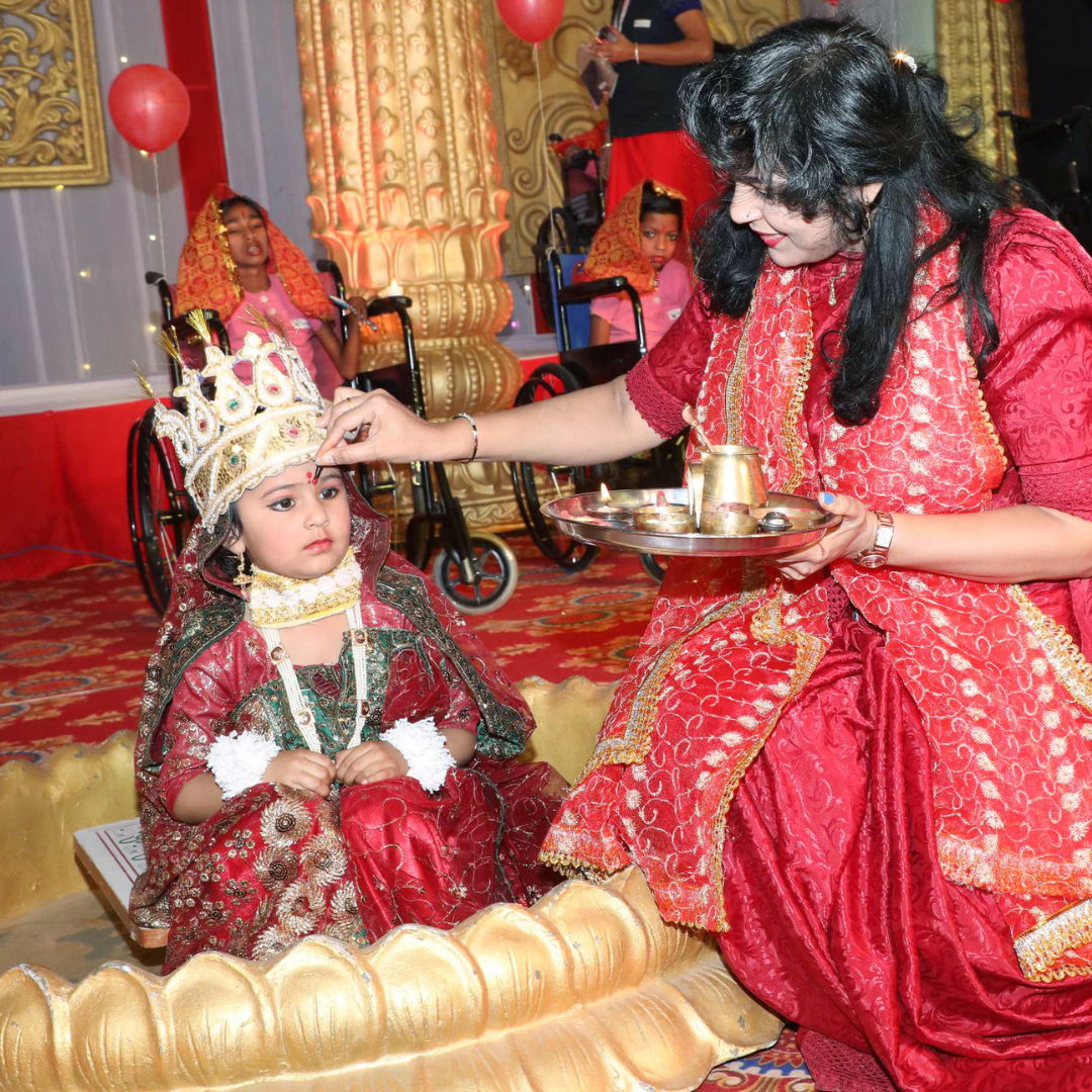 Chatriya Navratri Kanya Pujan 2023