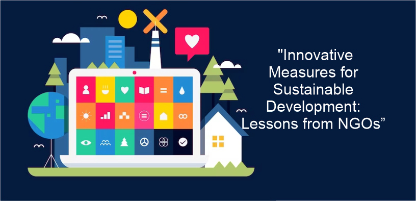Innovative Measures for Sustainable Development: Lessons from NGOs