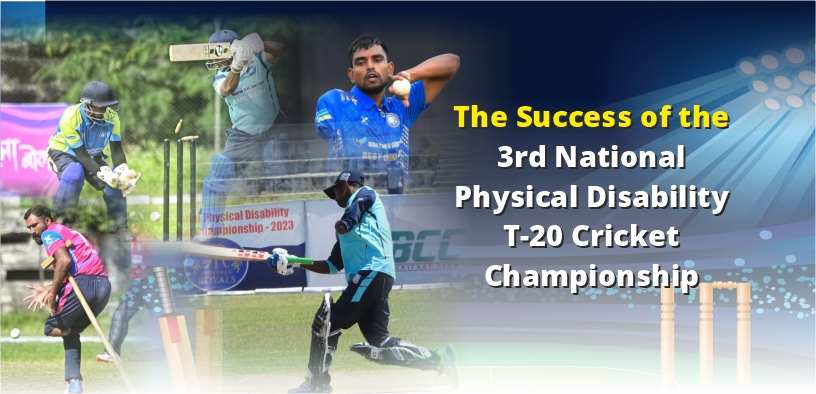 Differently-abled cricketers competing at the 3rd National Physical Disability Cricket Championship in Udaipur