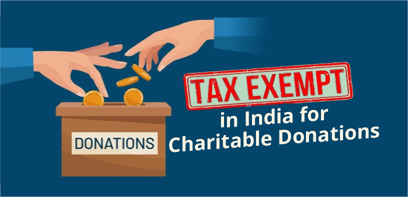Tax Exemption in India for Charitable Donations