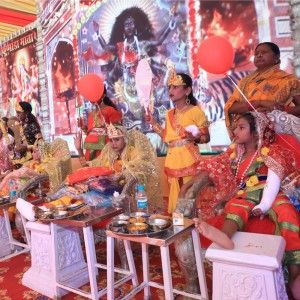 Kanya Pujan Ceremony and Free Surgery of 501 Divyang Girls during Shardiya Navratri