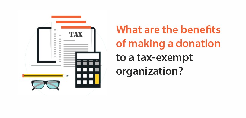 What are the benefits of making a donation to a tax-exempt organization?