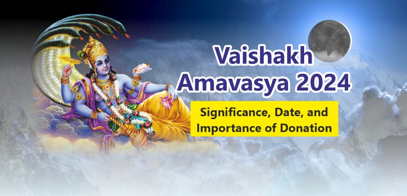 Devotees performing sacred rituals and offering charity on Vaishakh Amavasya 2024