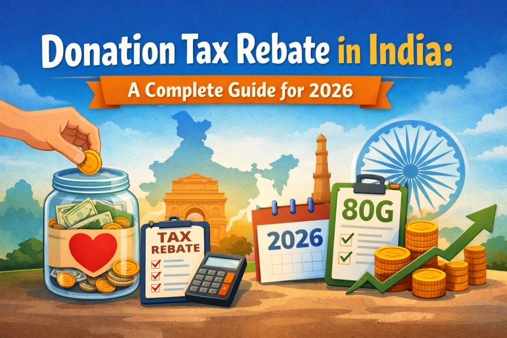 Donation Tax Rebate in India