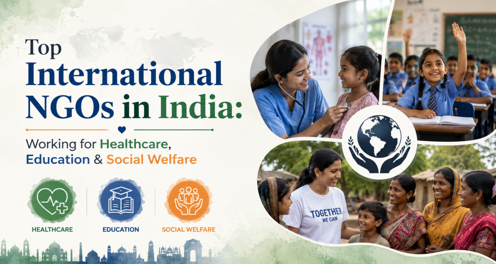 Top International NGOs in India