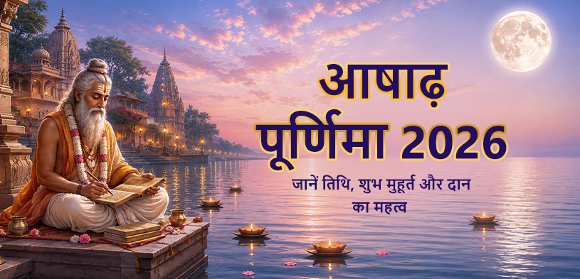 आषाढ़ पूर्णिमा 2026: जानें तिथि, शुभ मुहूर्त और धार्मिक महत्व