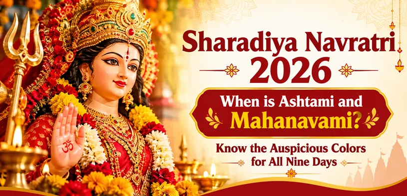 Sharadiya Navratri 2026: When Are Ashtami and Mahanavami? Know Colors for All Nine Days, Puja Vidhi and the Importance of Seva