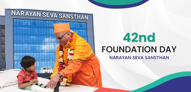 Narayan Seva Sansthan Foundation Day: 41 Years of Service Journey Where Serving Humanity Is Serving God
