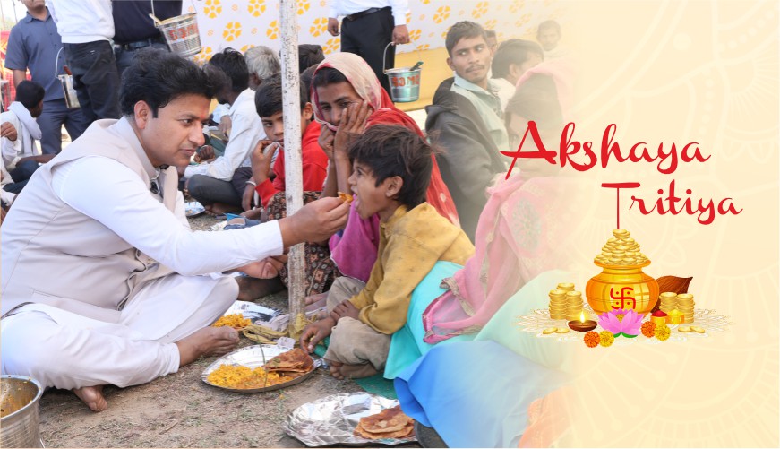 Narayan Seva Sansthan - Akshaya Tritiya