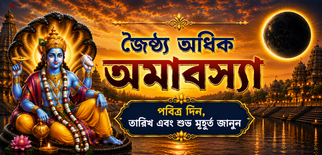 জ্যৈষ্ঠ অধিক অমাবস্যা ২০২৬: তিথি, সময় ও পূজা-পদ্ধতি
