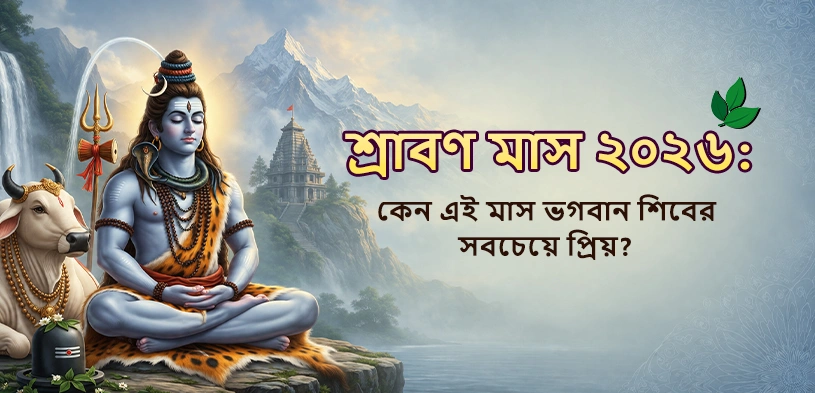 শ্রাবণ মাস ২০২৬: কেন এই মাস ভগবান শিবের সবচেয়ে প্রিয়?