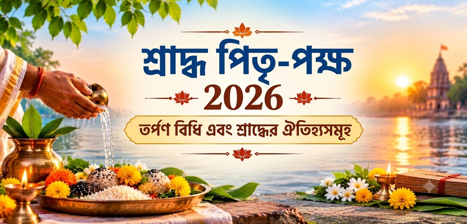 শ্রাদ্ধ পিতৃ পক্ষ ২০২৬: তিথি, তর্পণ বিধি, নিয়ম, দানের গুরুত্ব ও শ্রাদ্ধের ঐতিহ্য