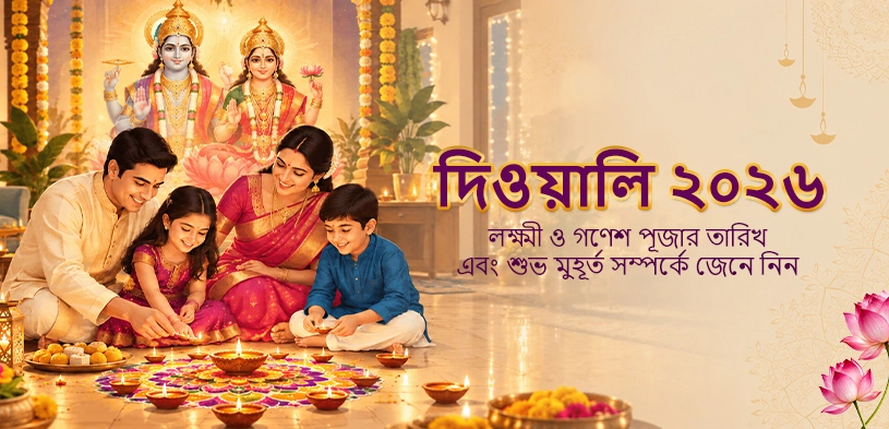 দীপাবলি ২০২৬: জানুন তিথি, লক্ষ্মী-গণেশ পূজার শুভ মুহূর্ত ও আধ্যাত্মিক গুরুত্ব