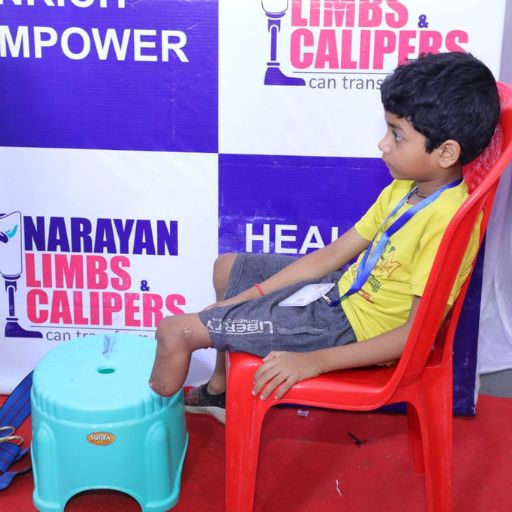 Narayan Limb Distribution Camp Indore