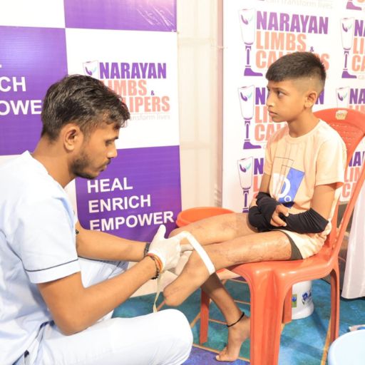 Narayan Limb Distribution Camp Ludhiana