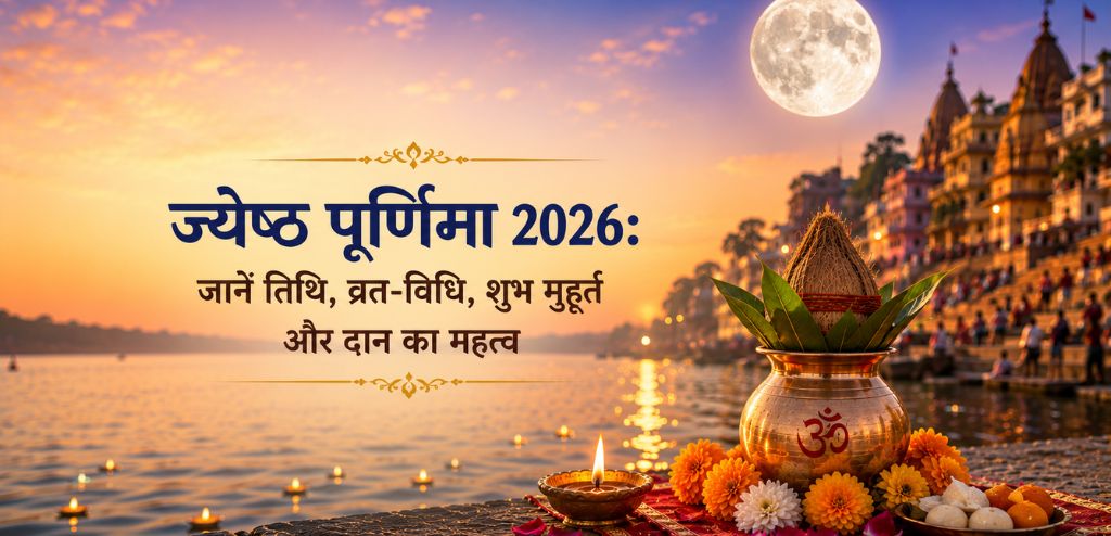 ज्येष्ठ पूर्णिमा 2026: जानें तिथि, व्रत-विधि, शुभ मुहूर्त और दान का महत्व