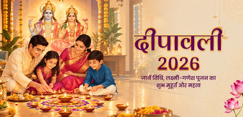 दीपावली 2026: जानें तिथि, लक्ष्मी-गणेश पूजन का शुभ मुहूर्त और आध्यात्मिक महत्व
