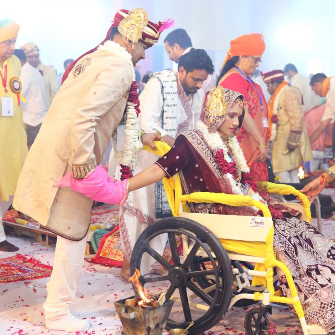 ૪૪મો અપંગ અને ગરીબ સમૂહ લગ્ન સમારોહ