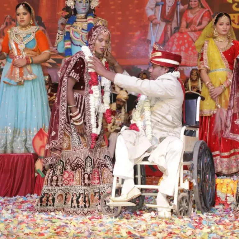 દિવ્યાંગ અને વંચિતો માટે 45મો સમૂહ લગ્ન સમારોહ