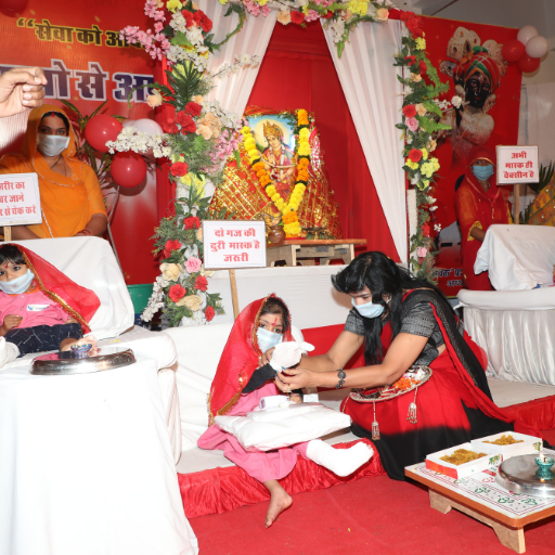 Navratri donation for needy children