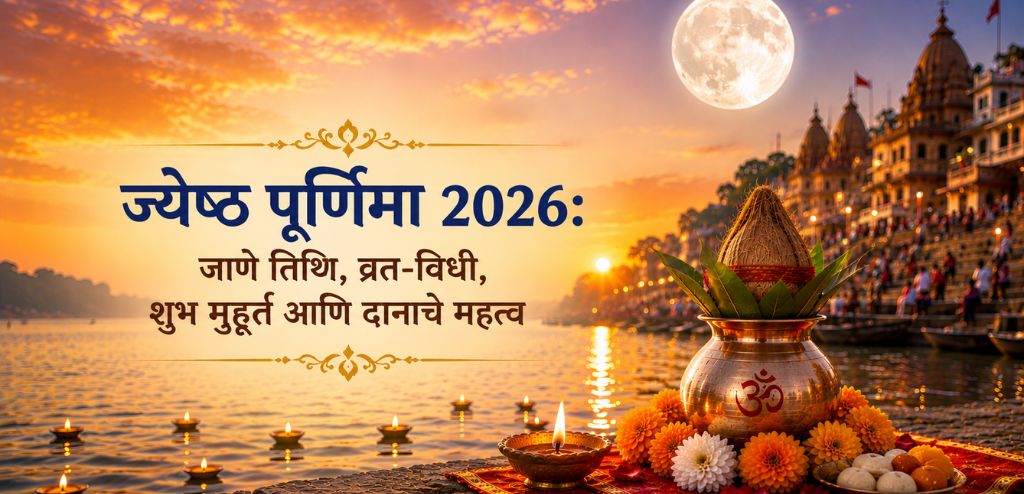 ज्येष्ठ पौर्णिमा २०२६: तारीख, विधी, शुभ मुहूर्त आणि दानाचे महत्त्व