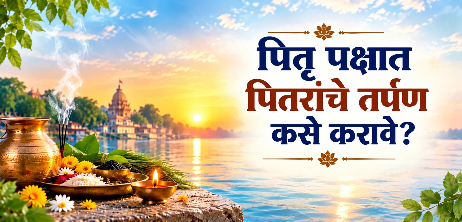 पितृ पक्षात पितरांचे तर्पण कसे करावे? जाणून घ्या तर्पणाची विधी, साहित्य आणि धार्मिक महत्त्व