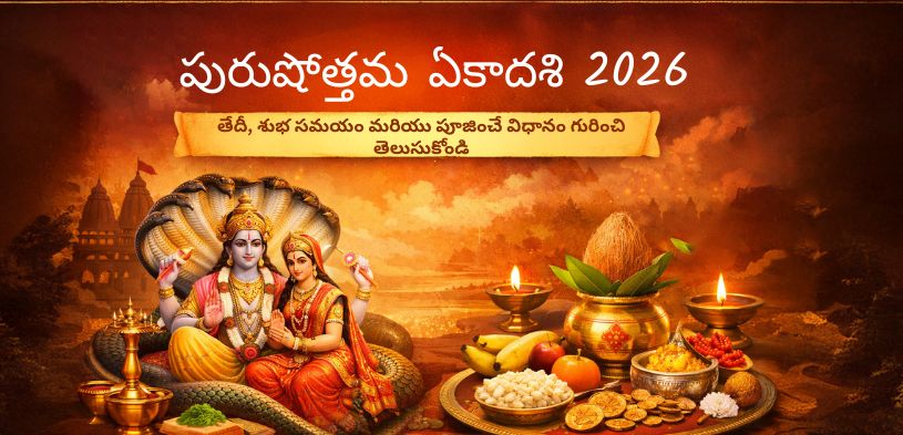 పురుషోత్తమ ఏకాదశి 2026: తేదీ, శుభ సమయం మరియు పూజా విధానం తెలుసుకోండి