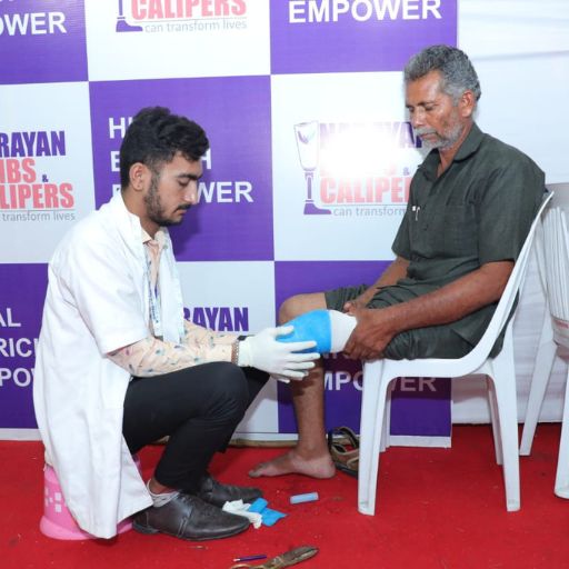 Narayan Limb Distribution Camp Pune
