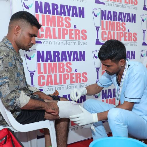 Narayan Limb Distribution Camp Pune