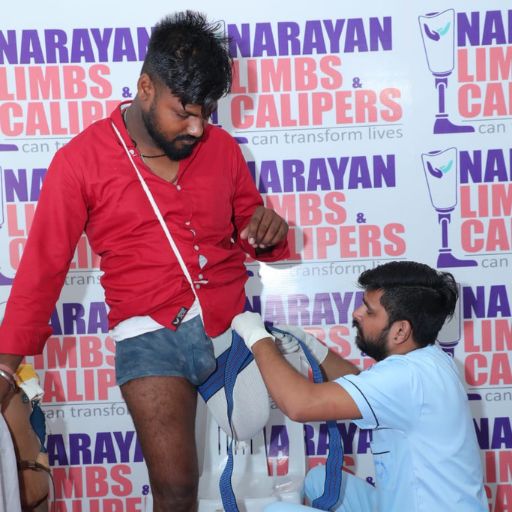 Narayan Limb Distribution Camp Pune