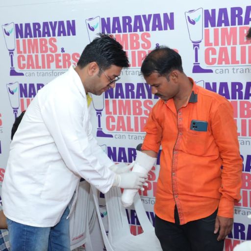 Narayan Limb Distribution Camp Pune