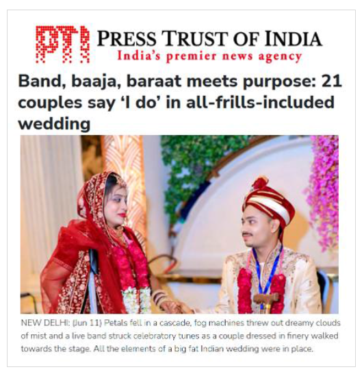 Mass Wedding
