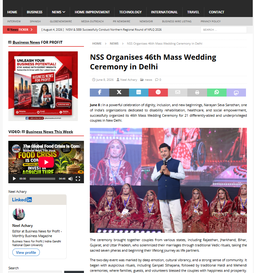 Mass Wedding