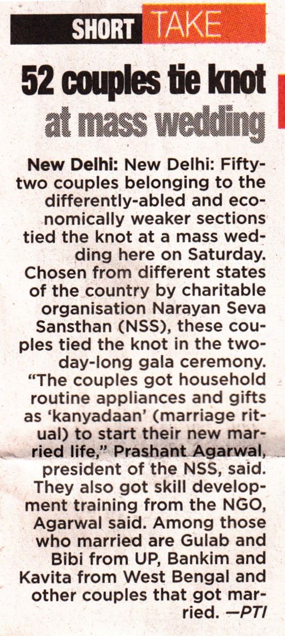 Mass Wedding