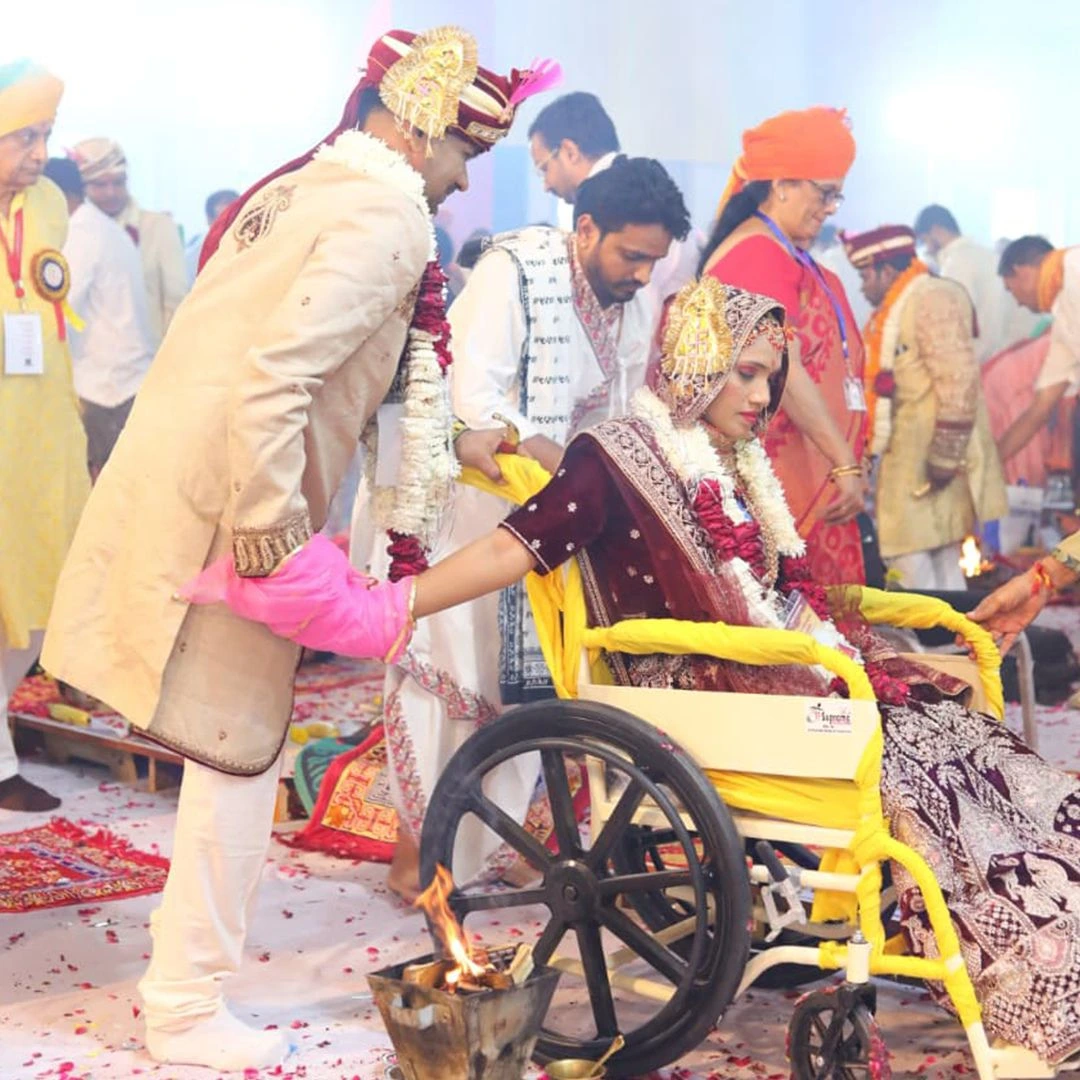 44வது மாற்றுத்திறனாளிகள் மற்றும் ஆதரவற்றோருக்கான கூட்டுத் திருமணம்