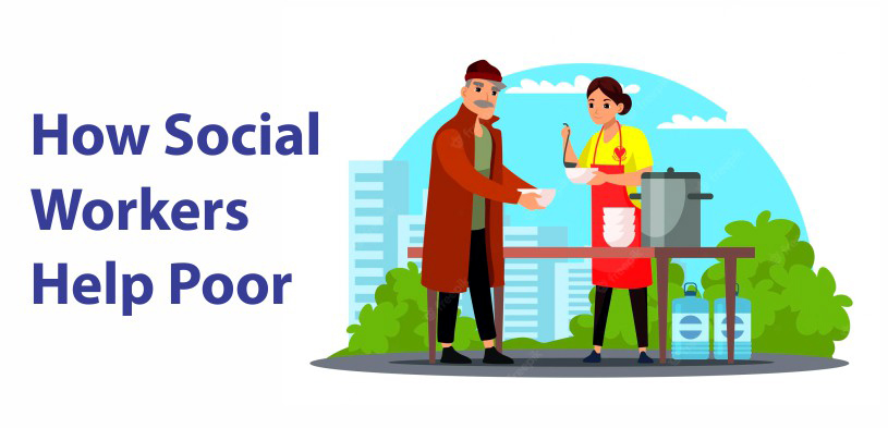 How social media workers help poor