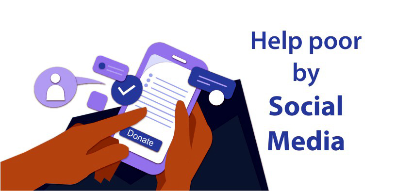 Help poor by social media