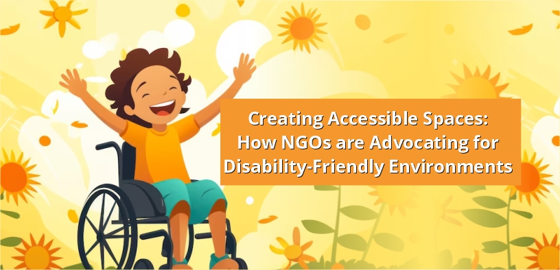Support and donate online for differently abled and poor people